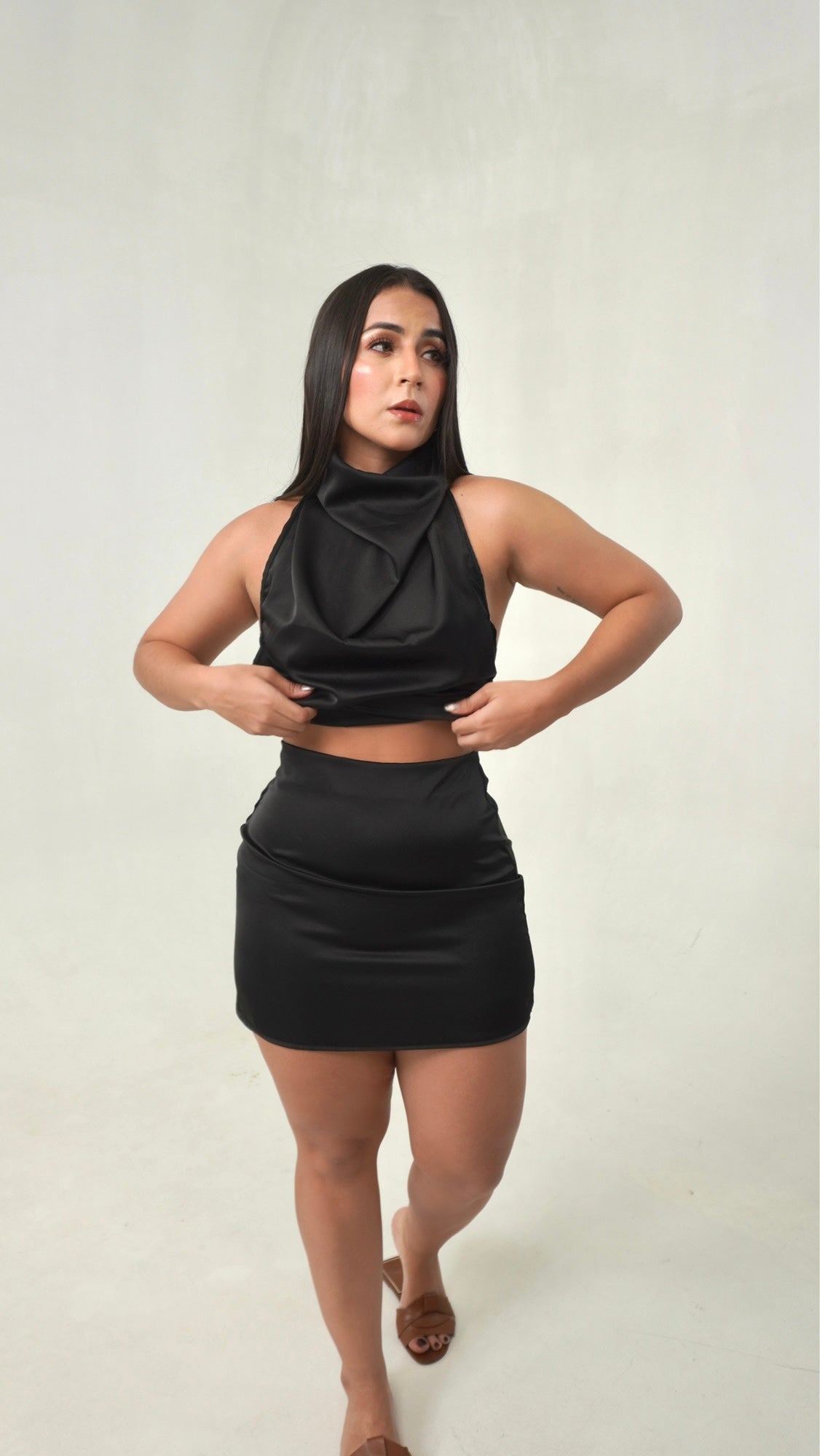 Set Aura: Falda + blusa